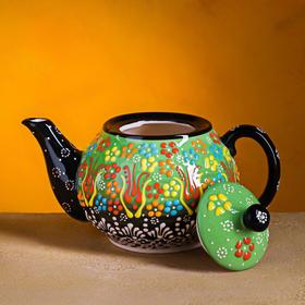 

Чайник "Рельеф зеленый" средний, 0,7 л