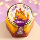 Крем-мёд двухслойный «Год сладкий, как медок», вкус: чёрная смородина и абрикос, 120 г. - Фото 1