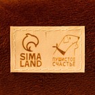 Лежанка с косточкой, 45х35х11 см, коричневая - Фото 2