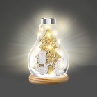 Набор для творчества «Новогодний ночник. Снеговик», деревянные вставки - Фото 4