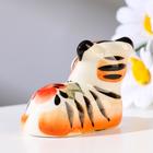 Тигр "Сережа", 4,5х6 см, гжель, цветной - Фото 3