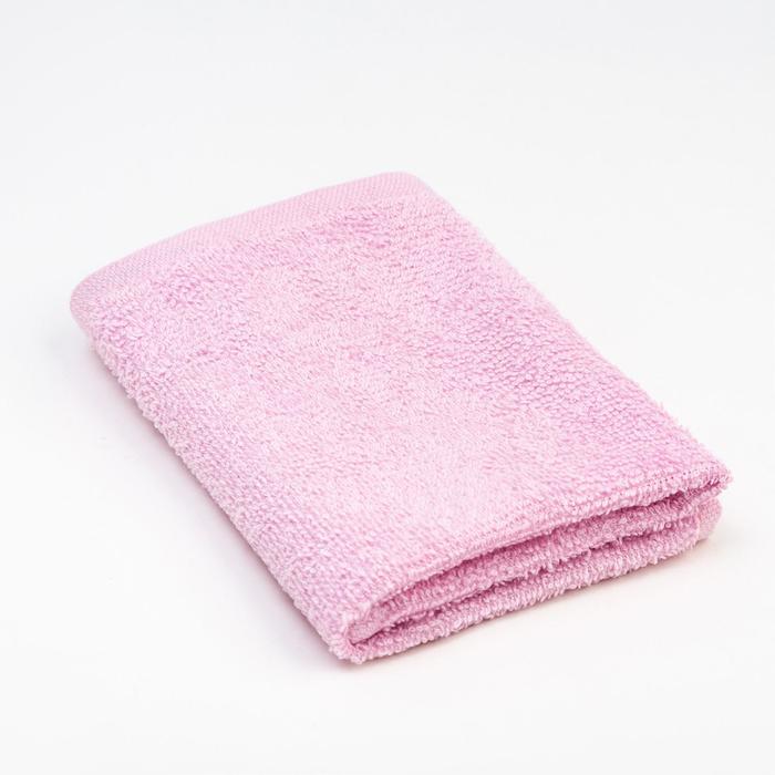 Салфетка махровая универсальная для уборки Экономь и Я, розовый, 100% хл - фото 1907278876
