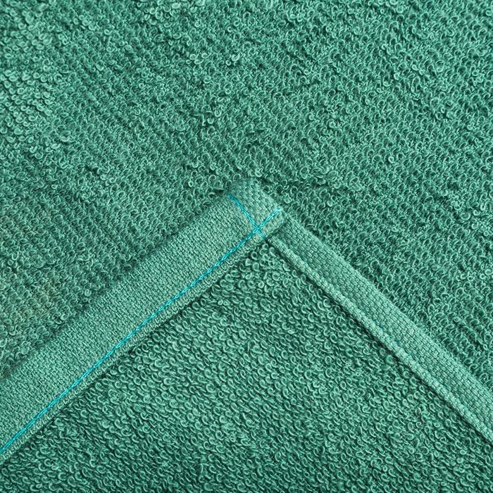 Салфетка махровая универсальная для уборки Экономь и Я, темно-зелёный, 100% хл - фото 1886669647
