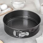 УЦЕНКА Набор форм для выпечки разъёмных Доляна «Элин. Круг», 3 шт: d=24, d=26, d=28 см, антипригарное покрытие - Фото 2