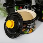 Набор эмалированных кастрюль «Рацион», 3 предмета: 2 л, 4 л, 6 л - Фото 2