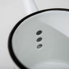 Чайник цилиндрический, 1 л, деколь МИКС, индукция, цвет белый - фото 8813071
