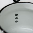 Чайник цилиндрический, 1,5 л, индукция, деколь МИКС, цвет белый - Фото 4