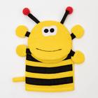 Полотенце махровое Крошка Я «Пчелка» с мочалкой, 50*90 см, 100% хлопок, 340 г/м2 - Фото 4