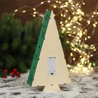 Светильник новогодний «Дед Мороз в лесу с подарками, в ёлочке» 15.5×30 см - Фото 2