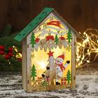 Светильник новогодний «Забавы у новогодней елки» 15×18 см - Фото 3