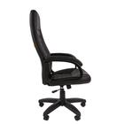 Кресло офисное для руководителя Chairman 950 LT, на колёсиках, экокожа, цвет чёрный - Фото 3