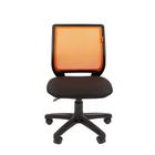 Офисное кресло "Chairman" 699 TW оранжевый, без подлокотника - Фото 2