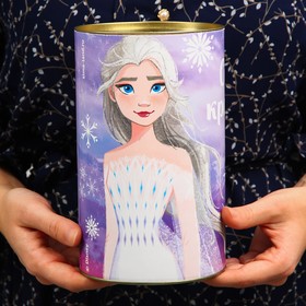 Копилка металлическая «Самая красивая», 20.5 см×12 см×12 см, XXL, Холодное сердце