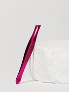 Пинцет для бровей, скошенный, узкий, 9 см, МИКС - Фото 3