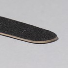 Пилка - наждак «Классика», на деревянной основе, абразивность 200, 10 см, фасовка 50 шт, цвет чёрный - Фото 2