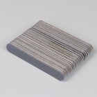 Пилка - наждак «Классика», на деревянной основе, абразивность 240, 10 см, фасовка 50 шт, цвет чёрный - Фото 2