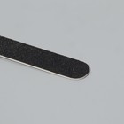 Пилка - наждак «Классика», на деревянной основе, абразивность 240, 18 см, фасовка 50 шт, цвет чёрный - Фото 2