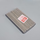 Пилка - наждак «Классика», на деревянной основе, абразивность 240, 18 см, фасовка 50 шт, цвет чёрный - Фото 3