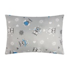 Подушка Эконом, 50×70 см, МИКС, полиэфирное волокно 100%, вес 360 г - Фото 4