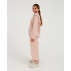 Брюки детские MINAKU: Basic Line KIDS, пудровые, рост 116 см - Фото 2