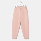 Брюки детские MINAKU: Basic Line KIDS, пудровые, рост 152 см - Фото 8