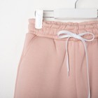 Брюки детские MINAKU: Basic Line KIDS, пудровые, рост 158 см - Фото 6