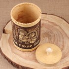 Туес "Домовенок. Сахар", 10х10х15 см, береста - Фото 4