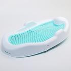 Горка для купания, белая, зелёная - фото 44607775