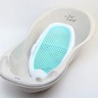 Горка для купания, белая, зелёная - фото 44751956