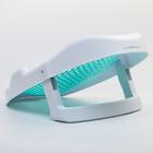 Горка для купания, белая, зелёная - фото 44607776