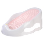 Горка для купания новорожденных Крошка Я, 0-6 мес, р-р 43×30×19 см, белый/розовый - Фото 3