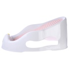 Горка для купания новорожденных Крошка Я, 0-6 мес, р-р 43×30×19 см, белый/розовый - Фото 2