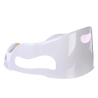 Горка для купания новорожденных Крошка Я, 0-6 мес, р-р 43×30×19 см, белый/розовый - Фото 5