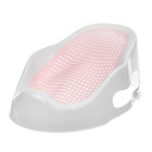 Горка для купания новорожденных Крошка Я, 0-6 мес, р-р 43×30×19 см, белый/розовый - Фото 6