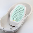 Горка для купания новорожденных Крошка Я, 0-6 мес., р-р 43×30×19 см, белый/мятный - Фото 4