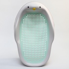 Горка для купания новорожденных Крошка Я, 0-6 мес., р-р 43×30×19 см, белый/мятный - Фото 6