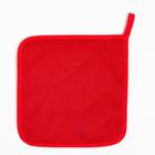 Новогодний набор кухонный Meow Christmas подставка, прихватка - фото 27453033