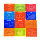 УЦЕНКА Планшет обучающий «Магнитное рисование», чёрный, 375 отверстий (помята упаковка) 7335546