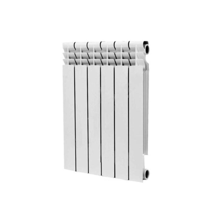 Радиатор алюминиевый Ogint Alpha RAL 9016, 350 х 80 мм, 6 секций, белый - Фото 1