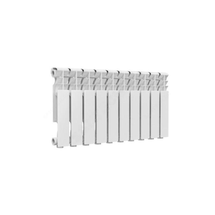 Радиатор алюминиевый Ogint Delta Plus RAL 9016, 1030 Вт, 350 х 78 мм, 10 секций, белый - Фото 1