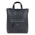 Рюкзак-сумка женский, н/к, молния, цвет черный 220x280x100 - Фото 1
