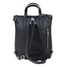 Рюкзак-сумка женский, н/к, молния, цвет черный 220x280x100 - Фото 3