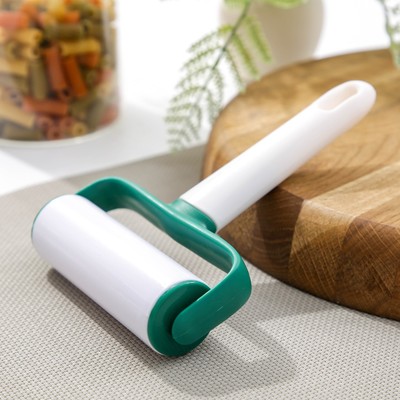 Валик для раскатки теста KONFINETTA, 16×11.4×3.5 см, белый