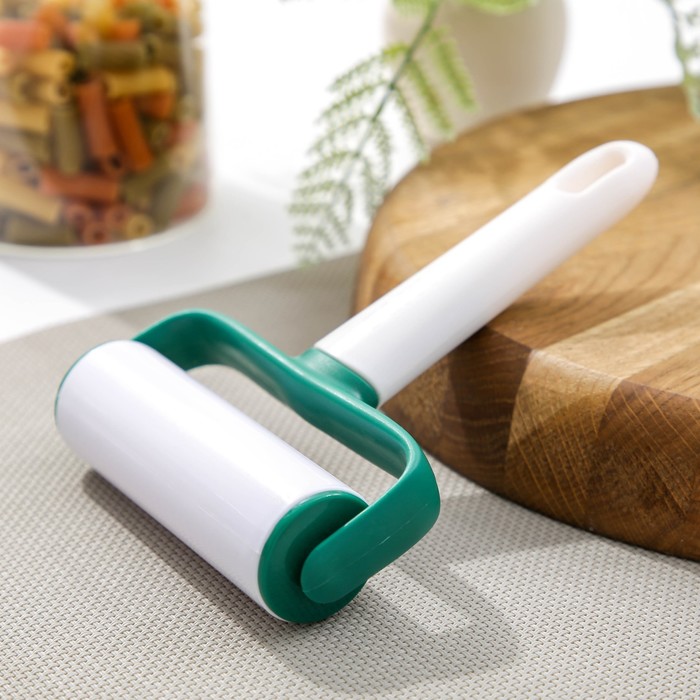 Валик для раскатки теста KONFINETTA, 16×11.4×3.5 см, белый - Фото 1