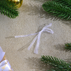Ёлочное украшение под раскраску «Снеговичок» размер: 8 см; 2 шт., кисть - Фото 6