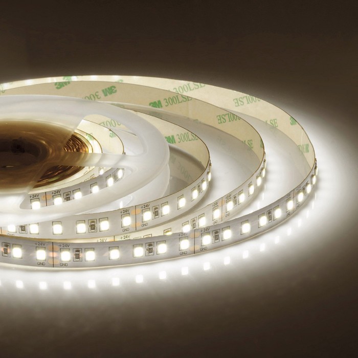 

Светодиодная лента Apeyron Electrics 5 м, IP20, SMD3528, 120 LED/м, 10 Вт/м, 24 В, 3000К