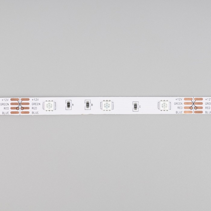 Светодиодная лента Apeyron Electrics 5 м, IP20, SMD5050, 30 LED/м, 7.2 Вт/м, 12 В, RGB - фото 1905831996