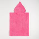 Полотенце-пончо Крошка Я «Гномик», цвет розовый, размер 24-32, 100 % хлопок, 320 г/м2 - Фото 8