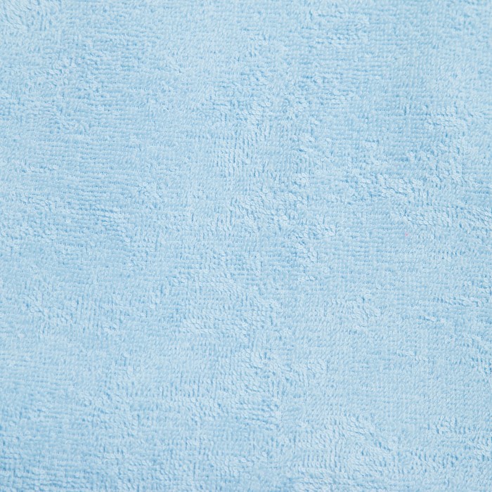 Полотенце-пончо Крошка Я «Гномик», цвет голубой, размер 24-32, 100 % хлопок, 320 г/м2 - фото 1882246597