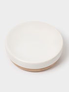 Аксессуары для ванной «Эко», 4 предмета, мыльница, дозатор для мыла, 2 стакана, белые - Фото 5